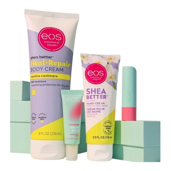 eos Holiday Best Sellers Self-Care Gift Set- Vanilla Cashmere & Watermelon Froze - Picture 1 of 5